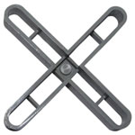 RUBI Tiling Tools 2903 Tile Spacers 3/16in (5mm) (Pack 100)