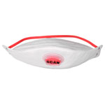 Scan DTC3Z-F FFP3 Tri Fold Valved Disposable Mask FFP3 (Pack 3)