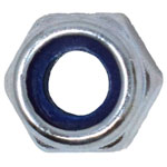 METALMATE MEMNYLOCP04 Type P Nylon Insert Nut ZP M4 (Box 100)