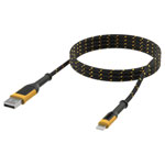 DEWALT 131 1359 DWG USB A to Lightning® Reinforced Charging Cable 1.2m