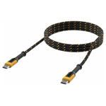 DEWALT 131 1354 DWG USB C to USB C Reinforced Charging Cable 1.8m (6ft)
