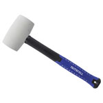 Faithfull FAIRMWF24 White Fibreglass Mallet 24oz