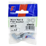 ForgeFix FPKWNW12 Wing Nut & Washer M12 ForgePack 2