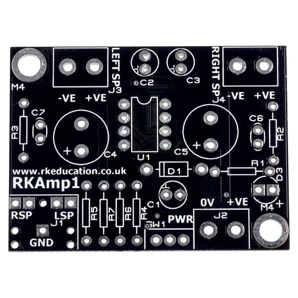 Stereo Amplifier Pcb