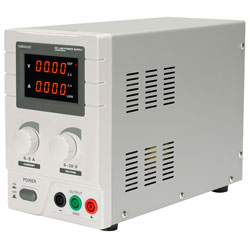 Whadda DC Lab Power Supply 0-30 VDC / 0-5A Max Dual LED Display