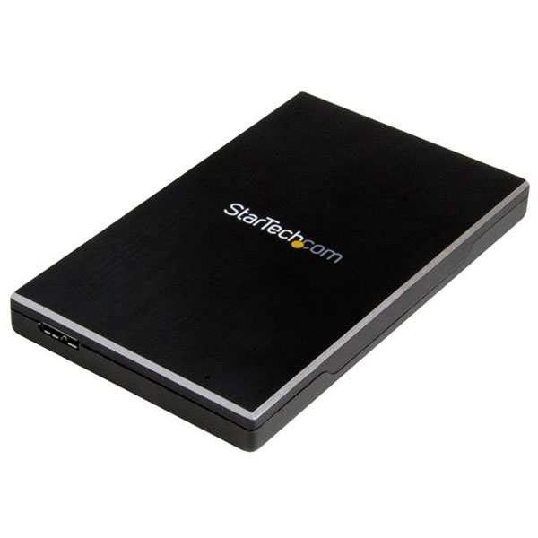 StarTech.com S251BMU313 USB 3.1 (10 Gbps) Enclosure for 2.5” SATA ...