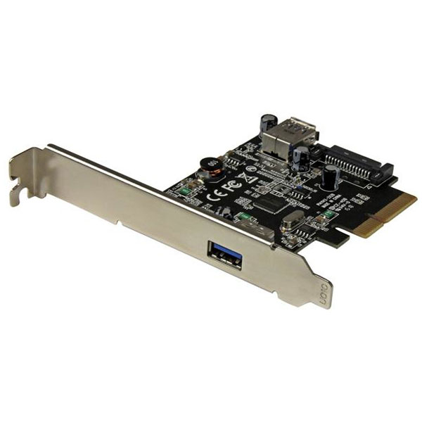 StarTech.com PEXUSB311EI 2-Port USB 3.1 (10Gbps) Card - USB-A, 1x ...