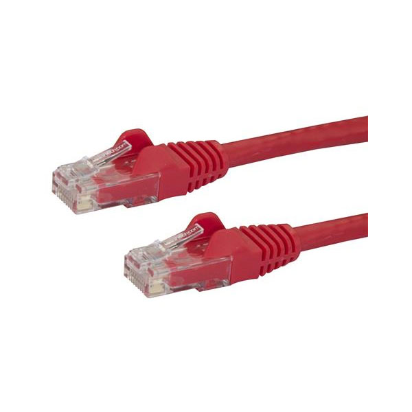 StarTech.com N6PATC10MRD 10m CAT6 Ethernet Cable - Red CAT 6 Gigab...