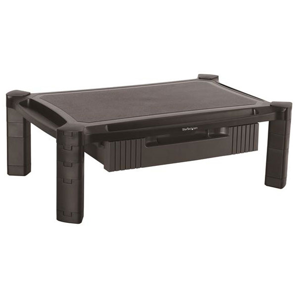 StarTech.com MONSTADJDL Monitor Riser with Drawer - Height Adjusta...