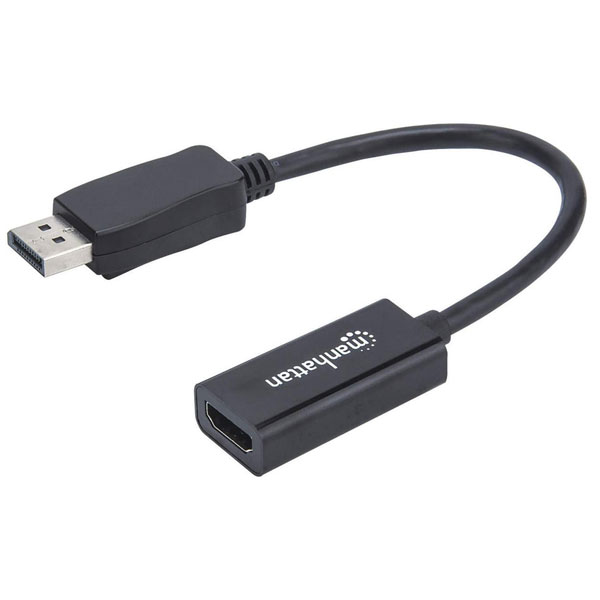 Manhattan 151634 DisplayPort 1.1 to HDMI Adapter Cable, 1080p@60Hz...