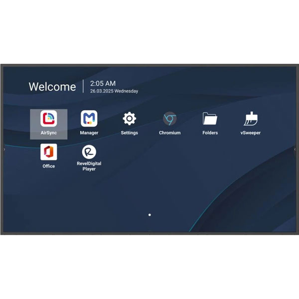 Viewsonic CDE6514-2C 65" 4K Commercial Display with ProAV Integration