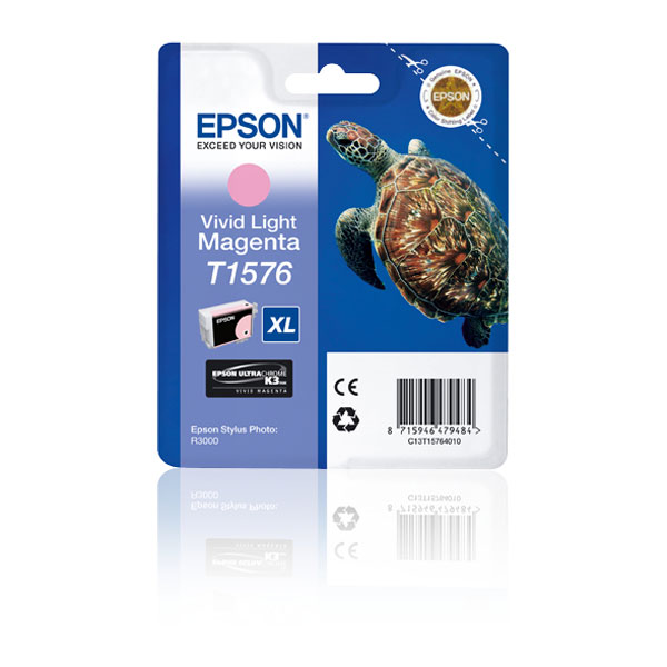 Epson C13T15764010 Turtle T1576 Vivid Light Magenta