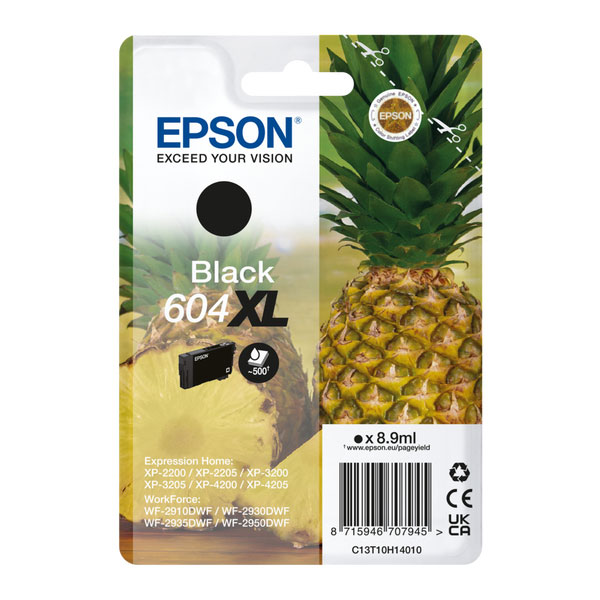 Epson 604XL Pineapple Ink Cartridge High Yield Black C13T10H14010 - Image 19