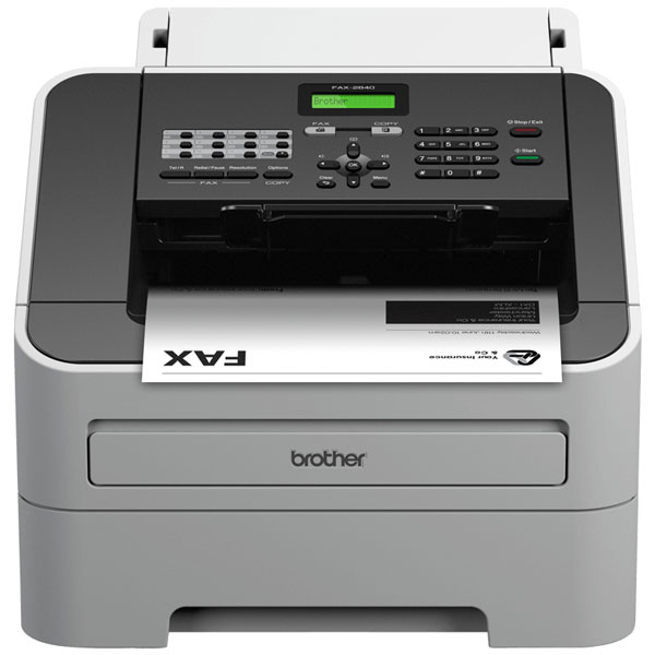 Brother FAX2840ZU1 FAX-2840 fax machine Laser 33.6 Kbit/s A4 Black...