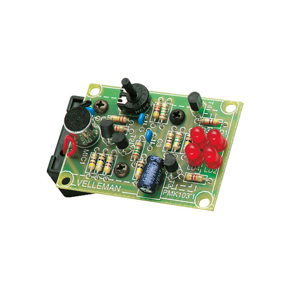 Product IdentifiersMPNMK103, Velleman MK103 Sound-to-light Unit Soldering P...