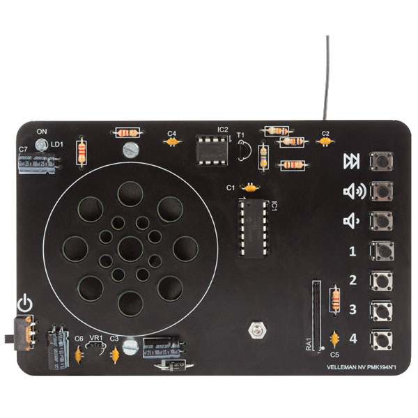 Elektronik & Messtechnik Velleman MK194 DIGITALLY CONTROLLED FM RADIO  LA1823765