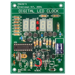 Velleman MK151 Electronic LED Clock Kit