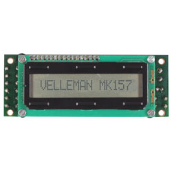 Velleman MK157 LCD Digital Mini Message Board Kit