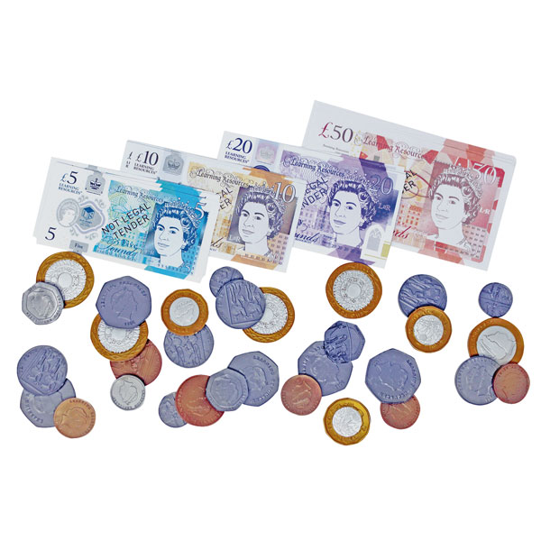 Image of Learning Resources UK Money Pack Assortment Pack of 96