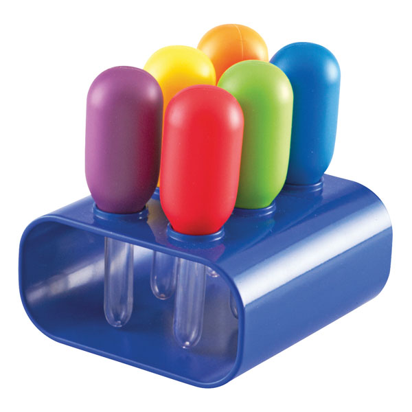 Image of Learning Resources Primary Science Jumbo Eyedroppers With Stand