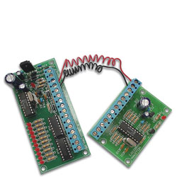 Velleman K8023 10-Channel, 2-Wire Remote Control Electronics Kit