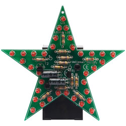 Velleman MK169R Flashing Red LED Star Electronics Kit