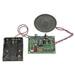 Velleman MK174 Single-Message Record/Playback Project Electronics Kit
