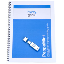 Minty Geek PeppaMint Manual+USB Printed Manual and Pre-Loaded USB Stick