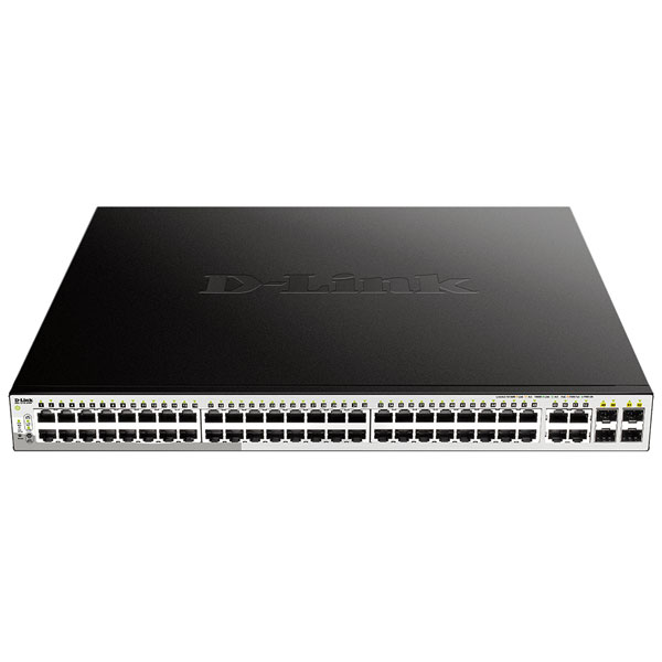 D-Link DGS-1210-52MP 52-Port PoE Gigabit Smart Managed Switch incl...
