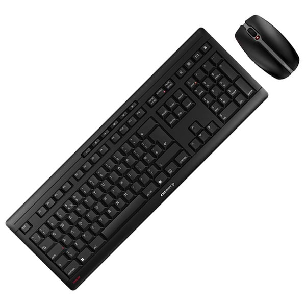 CHERRY JD-8500GB-2 STREAM DESKTOP, Wireless Keyboard & Mouse Set, ...