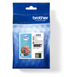 Brother LC424VAL LC424VAL ink cartridge 4 pc(s) Original Black, Cyan, Magenta,