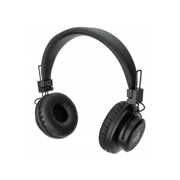 Manhattan 165389 Bluetooth On-Ear Headset, Microphone, FM Radio, I...