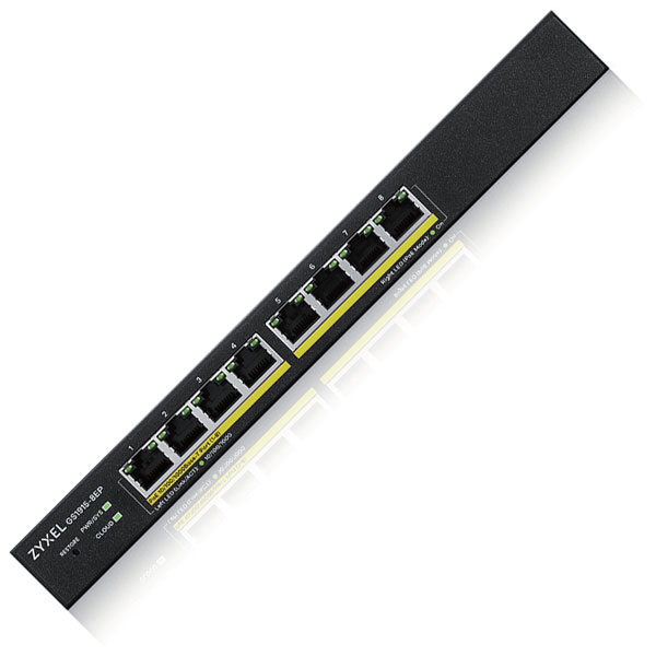 Zyxel GS1915-8EP-GB0101F GS1915-8EP Managed L2 Gigabit Ethernet (1...