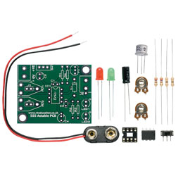 RK Education 555 timer Astable Project - with Drive Circuit