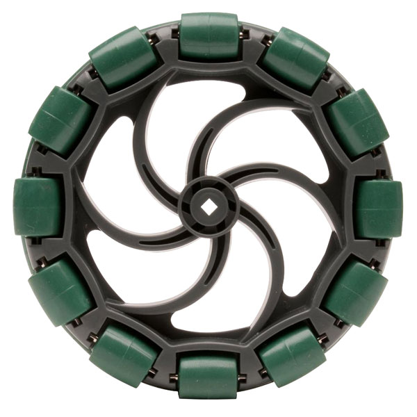 VEX 100mm (4 inch) Omni-Directional Wheel (Pack of 2) | Rapid Online