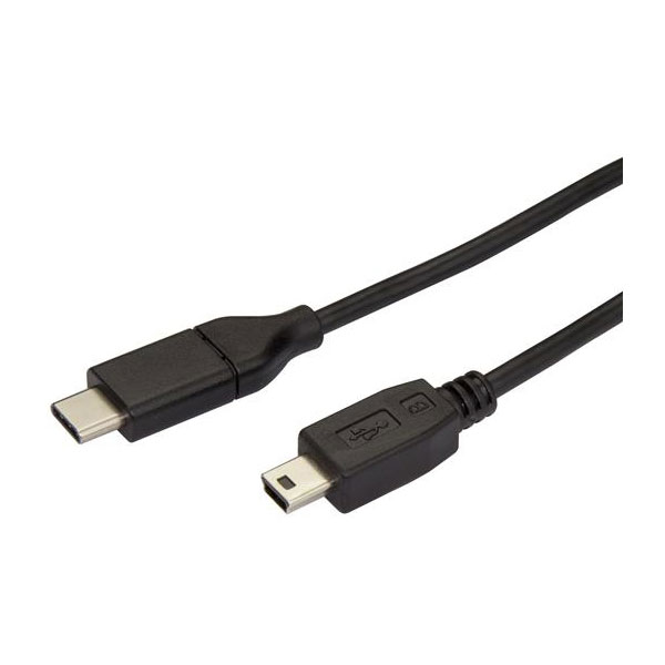 StarTech.com USB2CMB2M USB-C to Mini-USB Cable - M/M - 2 m (6 ft.)...