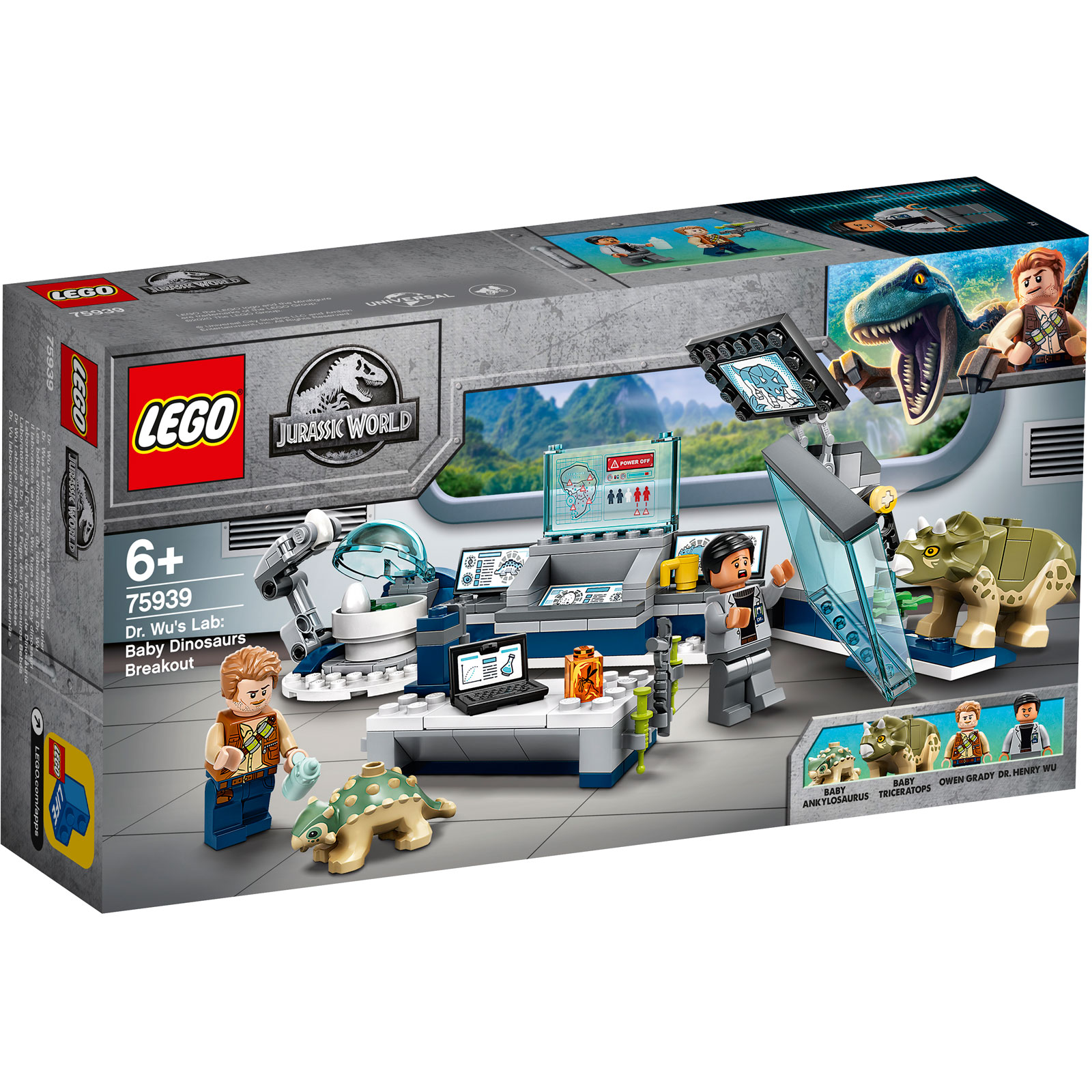 Lego 75939 Jurassic World Dr.Wus Lab: Baby Dinosaurs Breakout | Rapid 