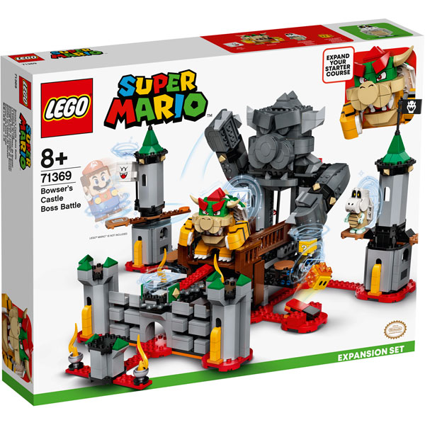 Lego 71369 Super Mario Bowser's Castle Boss Battle Expansion Set ...