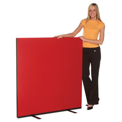 1200 x 1200 Standard Office Screen Fabric Red