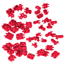 VEX IQ Corner Connector Foundation Add-on Pack (Red)