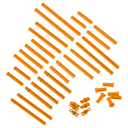 VEX IQ Plastic Shaft Base Pack (Orange)