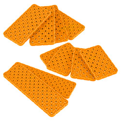 VEX IQ 4x Plate Foundation Add-on Pack (Orange)