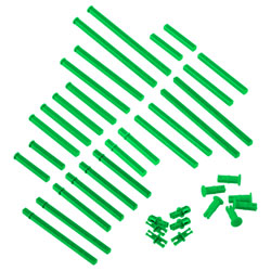 VEX IQ Plastic Shaft Base Pack (Green)