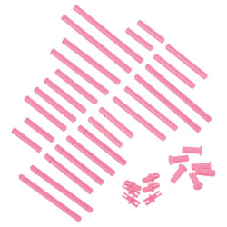 VEX IQ Plastic Shaft Base Pack (Pink)