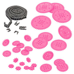 VEX IQ Chain & Sprocket Kit (Pink)