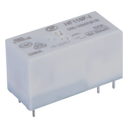 Hongfa HF115F-I/005-1H3AF PCB Relay 5VDC SPST-NO 16A