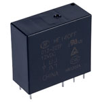 Hongfa HF140FF/012-2ZTF PCB Relay 12VDC DPDT 10A