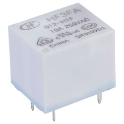 HF3FD/012-HTF Relay electromagnetic SPST-NO Ucoil12VDC 10A/250VAC 15A 