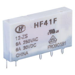 Hongfa HF41F/012-ZS PCB Relay 12VDC SPDT 6A