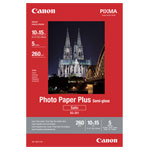 Canon 1686B072 Canon SG-201 Semi-Gloss Photo Paper Plus 10x15cm - 5 Sheets